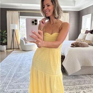LSPACE Mallorca Yellow Dress L